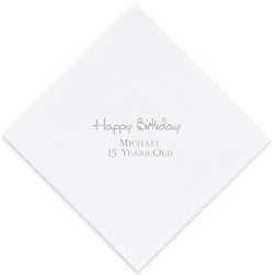 Celebration Luxury AirLaid Napkin - Foil-Pressed