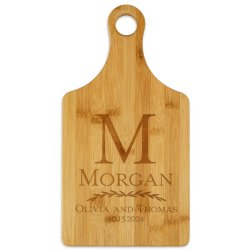 Together Paddle Cutting Board - Engraved