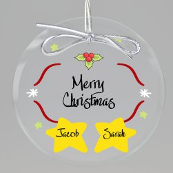 Starry Night Keepsake Printed Ornament 