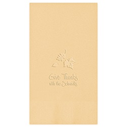 Autumn Guest Towel - Embossed