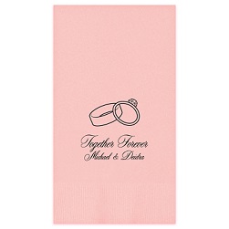 Nuptial Guest Towel - Foil-Pressed