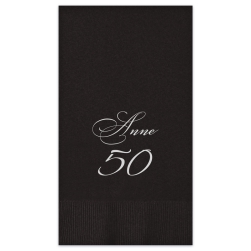 Jubilee Guest Towel - Foil-Pressed