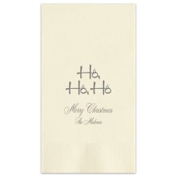 Yuletide Guest Towel - Printed