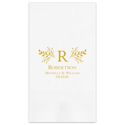 Wedding Serenity Guest Towel - Printed