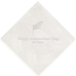 Independence Napkin - Embossed