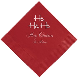 Yuletide Napkin - Foil-Pressed