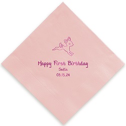 Animal Napkin - Foil-Pressed