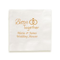 Better Together Napkin - Foil-Pressed