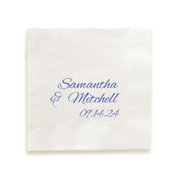 Together Forever Napkin - Foil-Pressed