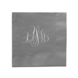 Elise Monogram Napkin - Foil-Pressed