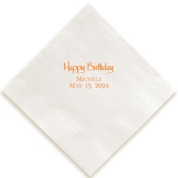 Celebration Napkin - Printed