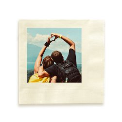 Photo Napkin - Full-Color Printed