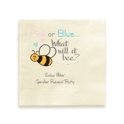 Baby Bee Napkin - Printed
