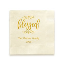 Blessed Napkin - Printed