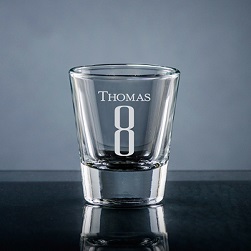 Numero Shot Glass