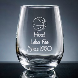 Athlete Stemless Wine Glass