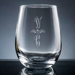 Pareja Stemless Wine Glass