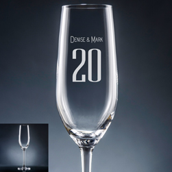 Numero Champagne Flute