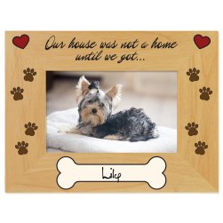 Pawsitively Yours Printed Picture Frame