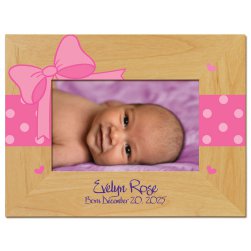 Bella Baby Printed Picture Frame