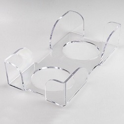 CrystalClear Guest Towel Holder