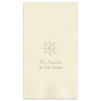 Oceanic Guest Towel - Embossed