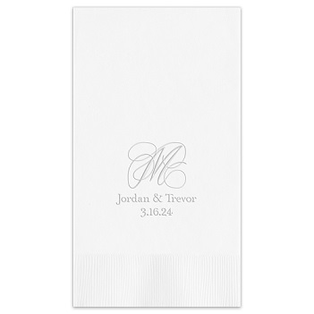 Estate Guest Towel - Embossed