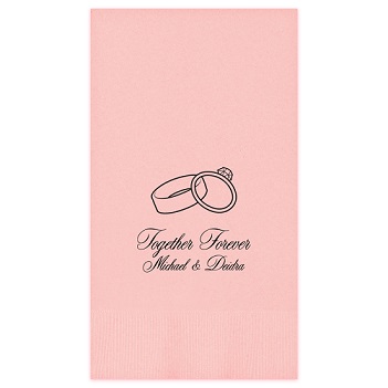 Nuptial Guest Towel - Foil-Pressed