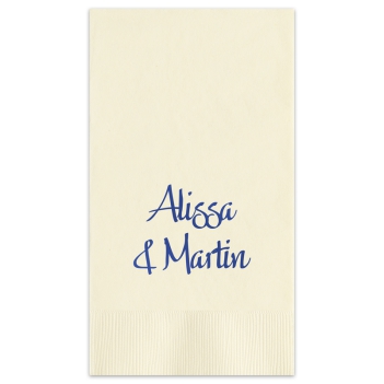 Rosario Guest Towel - Foil-Pressed