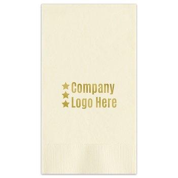 Custom Guest Towel - Foil-Pressed