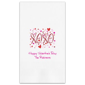 XOXO Guest Towel - Printed
