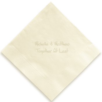 Anthony Napkin - Embossed