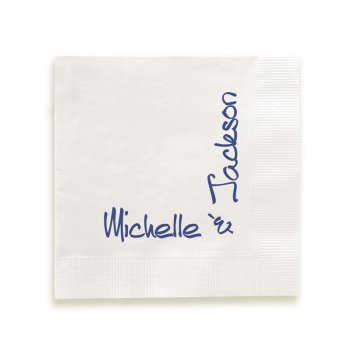 Blissful Napkin - Printed