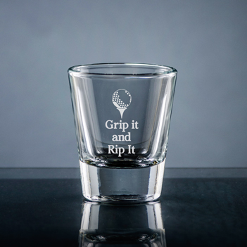 Athlete Shot Glass