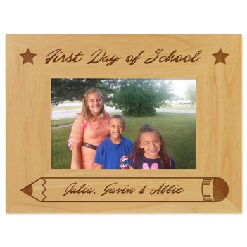 Back to School Engraved Picture Frame