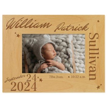 Little Boy Blue Engraved Picture Frame