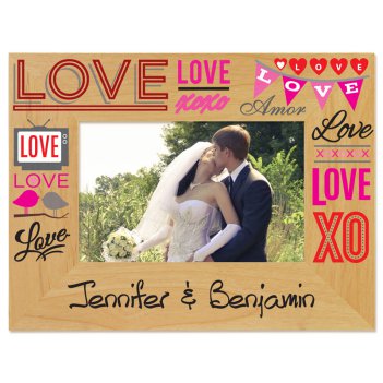 Affection Printed Picture Frame