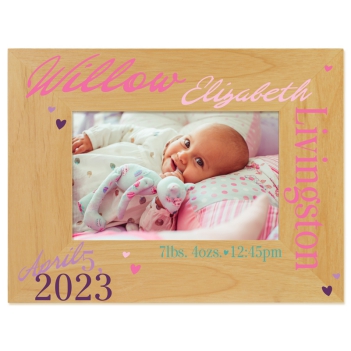 Little Miss Muffet Printed Picture Frame