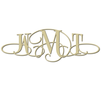 Roma Monogram Wall Sign