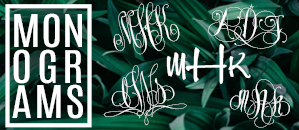 Monograms, Monograms, Monograms