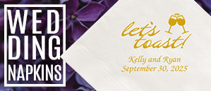 Wedding Reception Napkins