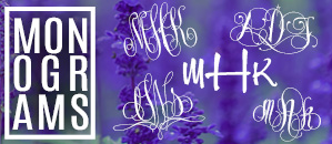 Monograms, Monograms, Monograms