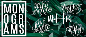 Monograms, Monograms, Monograms
