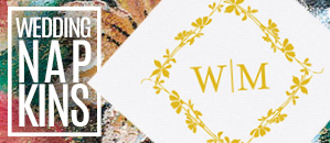 Personalized Wedding Napkins