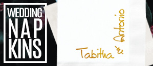 Wedding Reception Napkins