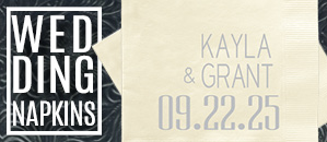 Wedding Worthy Napkins, Made Personal