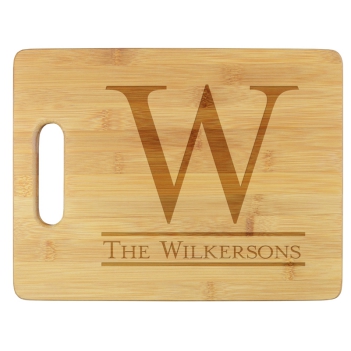 Newton Cutting Board - Engraved